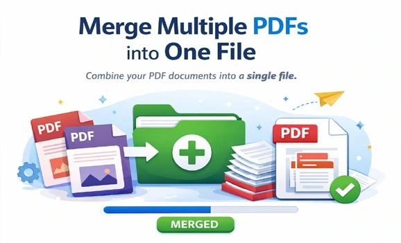 Merge multiple PDF files into one file online free